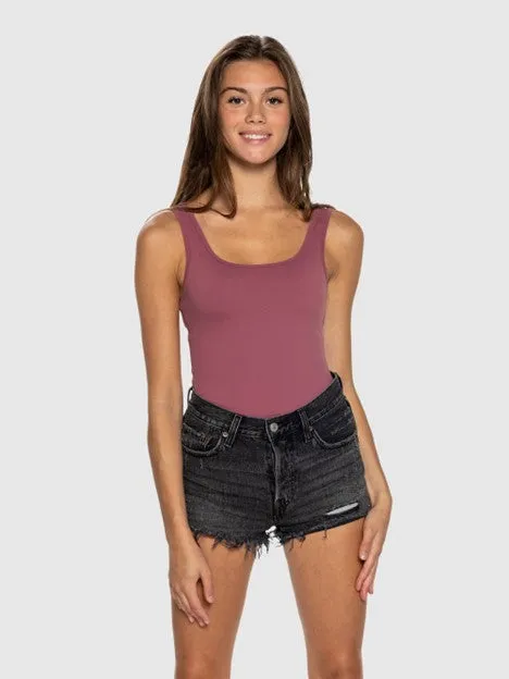 TEAMLTD TANK BODYSUIT I Black or Berry