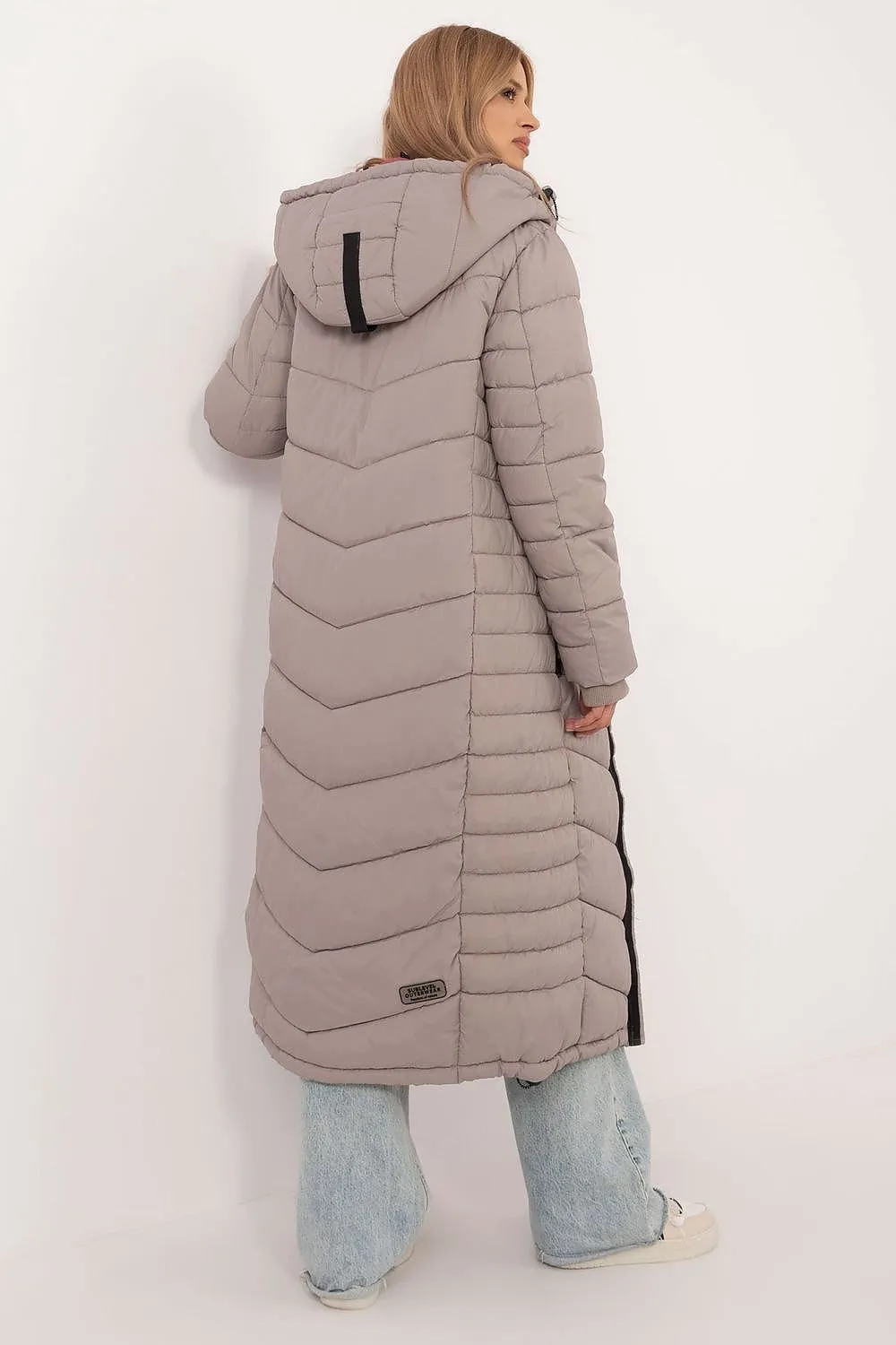 TEEK - Hooded Long Puff Coat