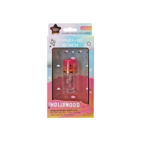 The Crème Shop x Onch® x Hollywood® 50 Nail Decals   Clear Nail Polish Superstar Nail Kit