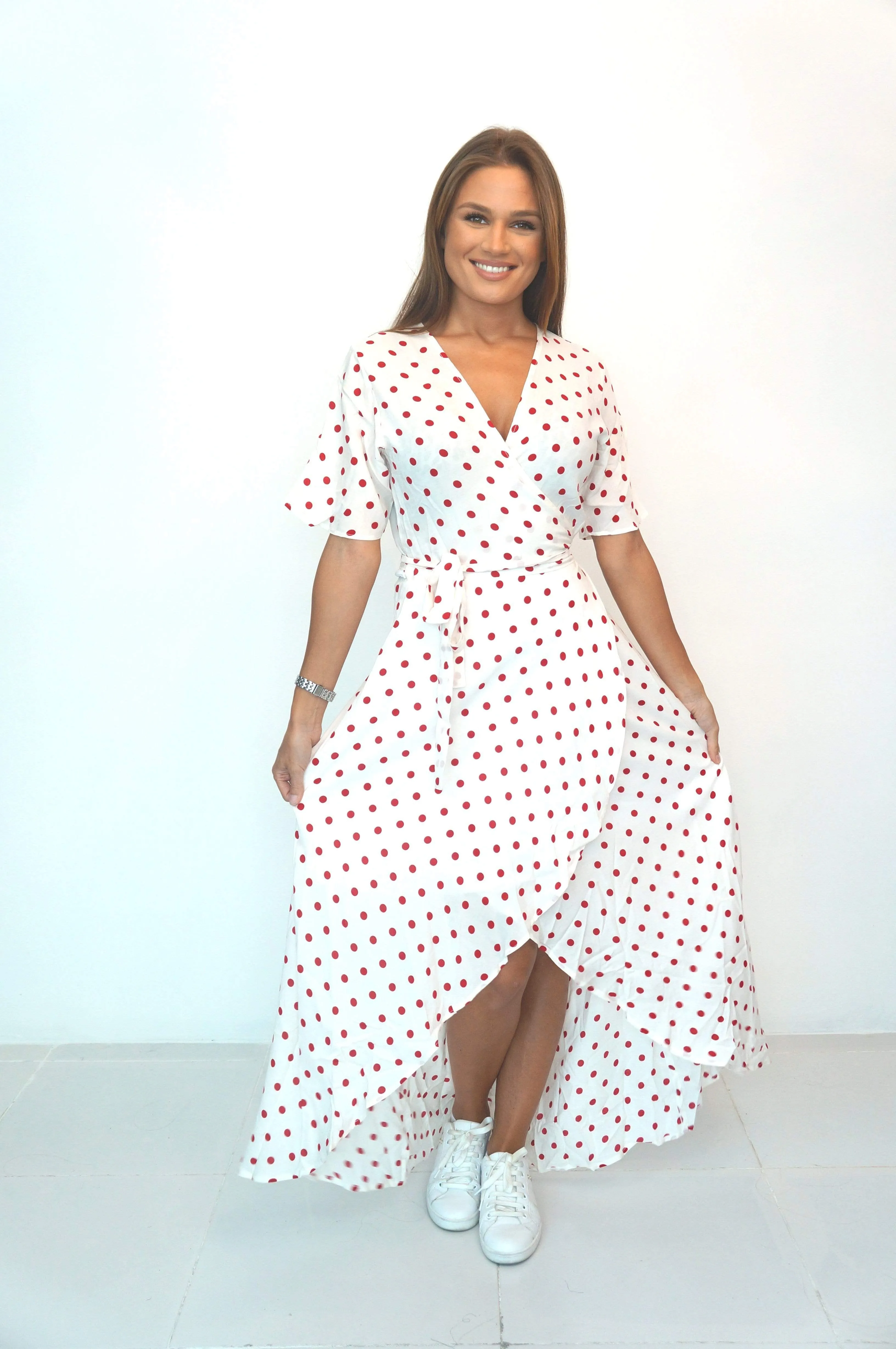 The Maxi Wrap Dress - Fairground Fun