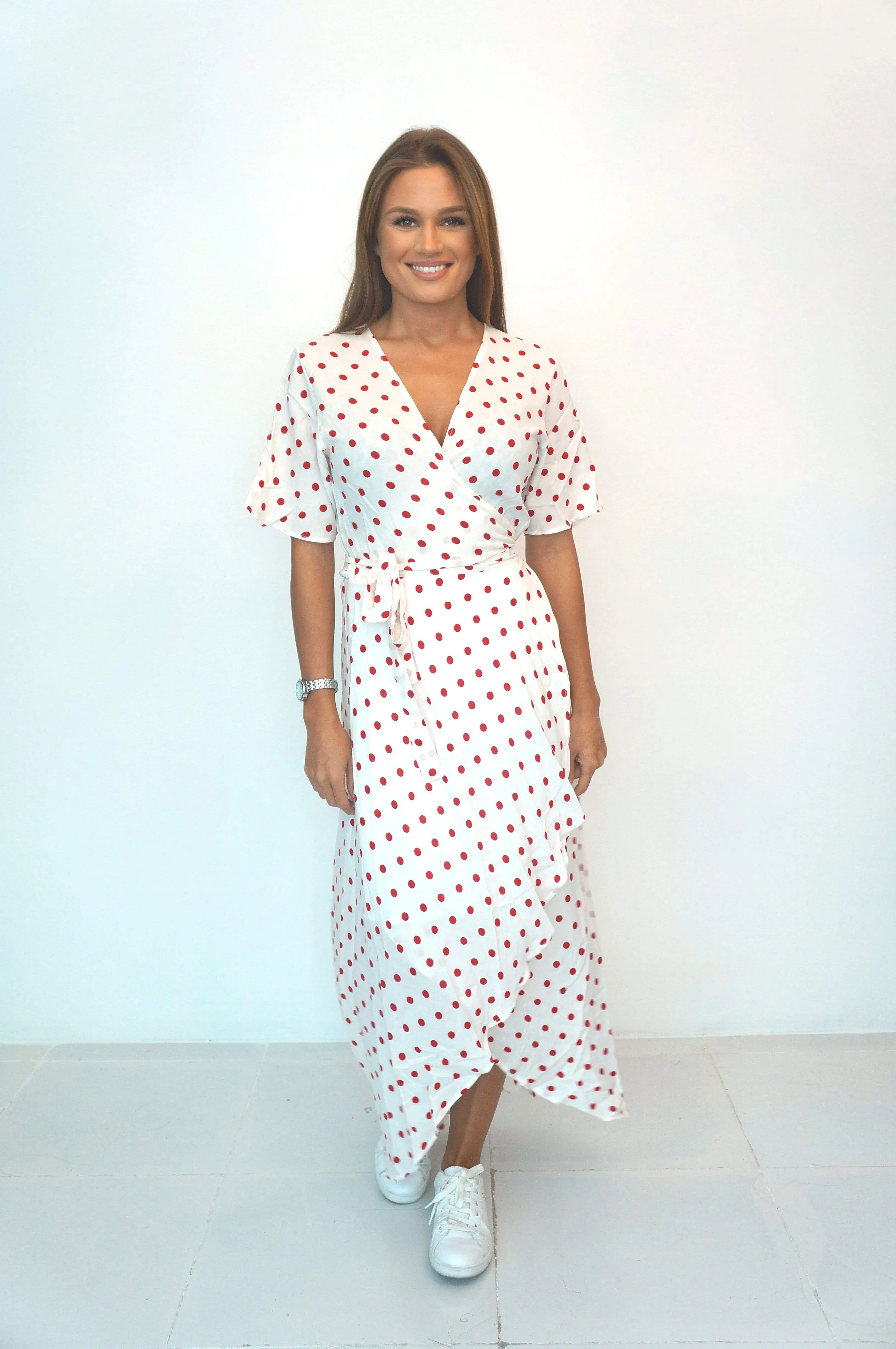 The Maxi Wrap Dress - Fairground Fun