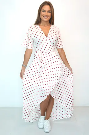 The Maxi Wrap Dress - Fairground Fun