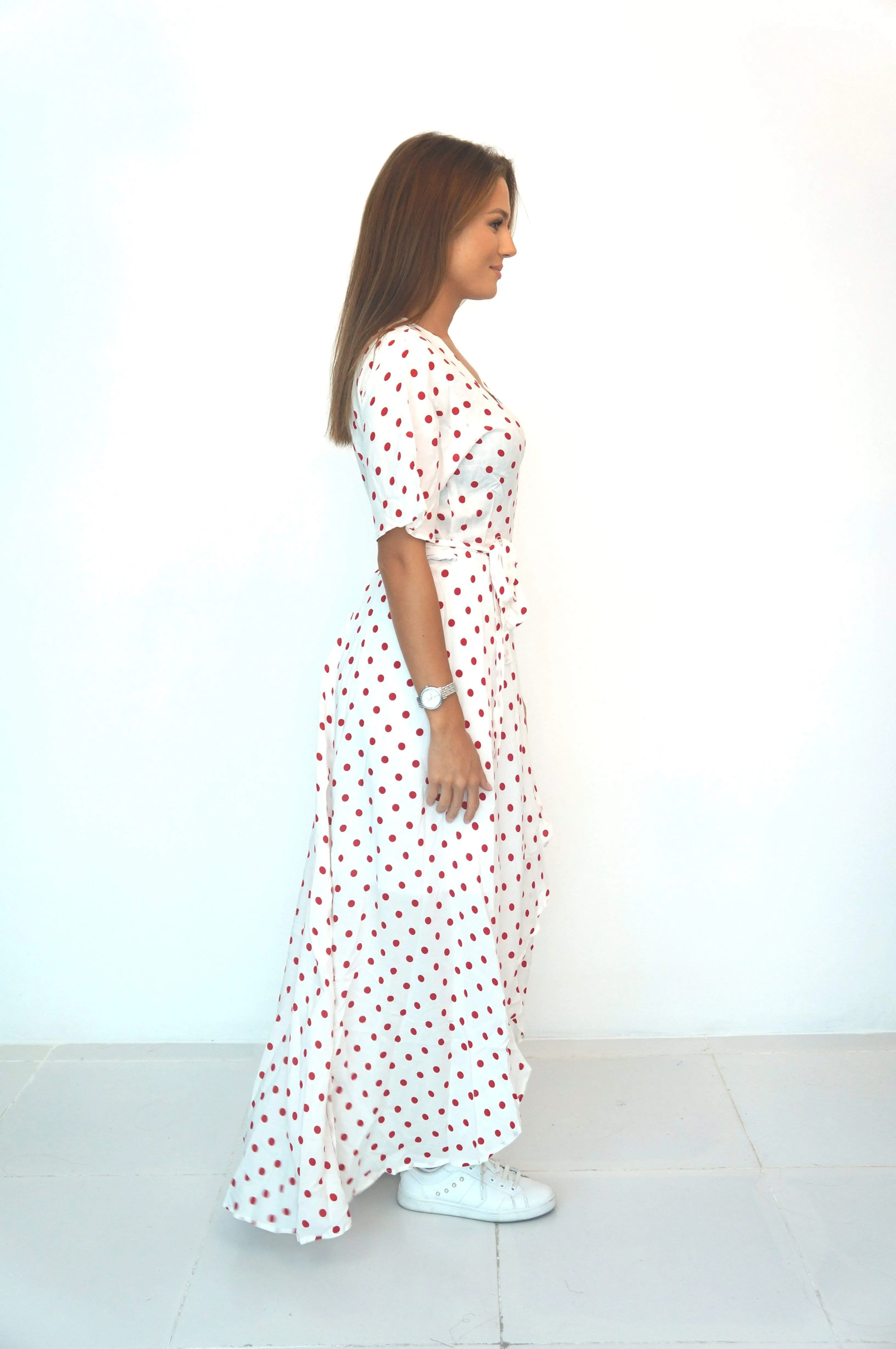 The Maxi Wrap Dress - Fairground Fun