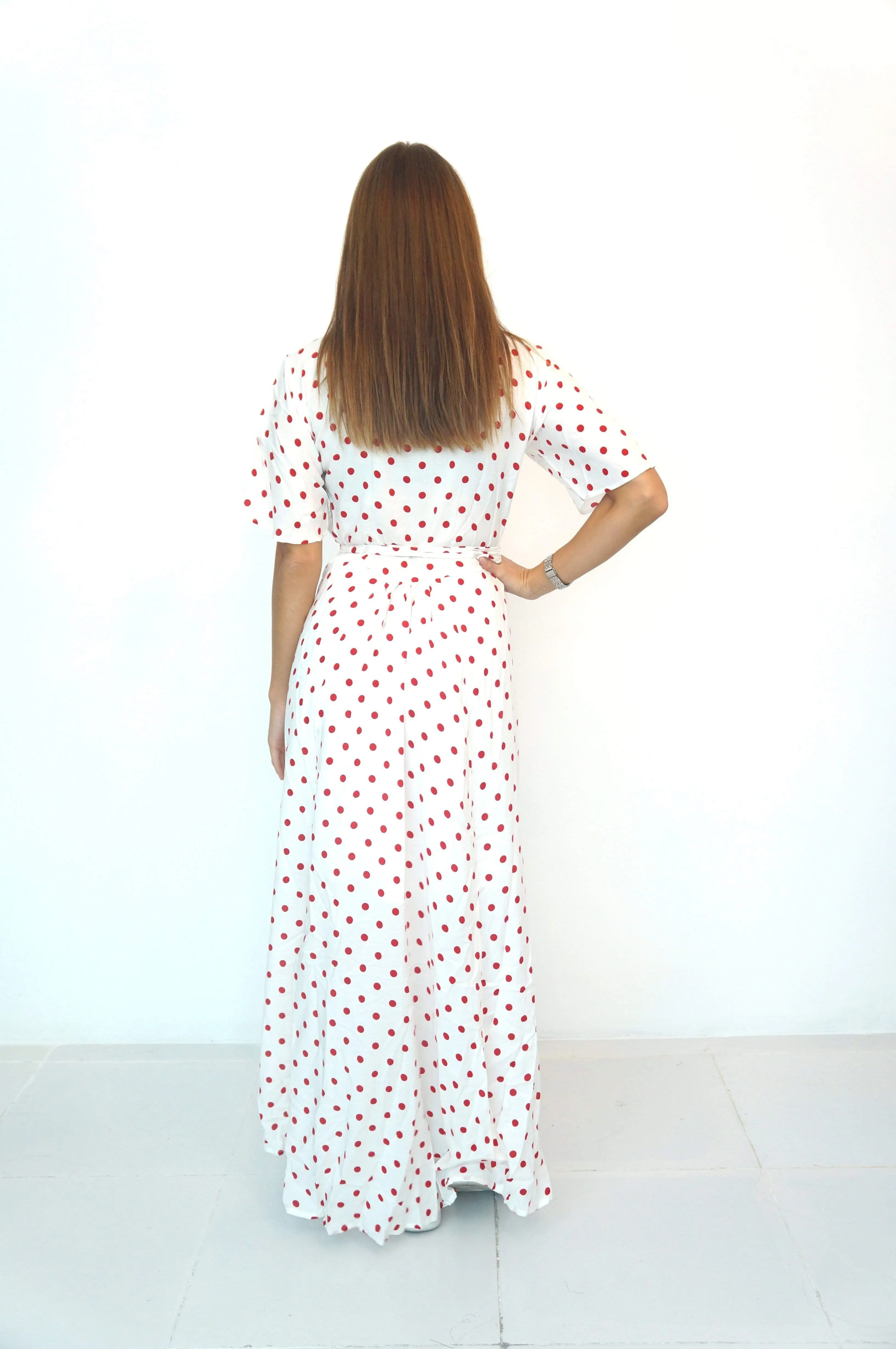 The Maxi Wrap Dress - Fairground Fun