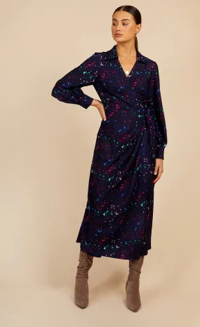 THE STAR MIDAXI DRESS (NAVY)