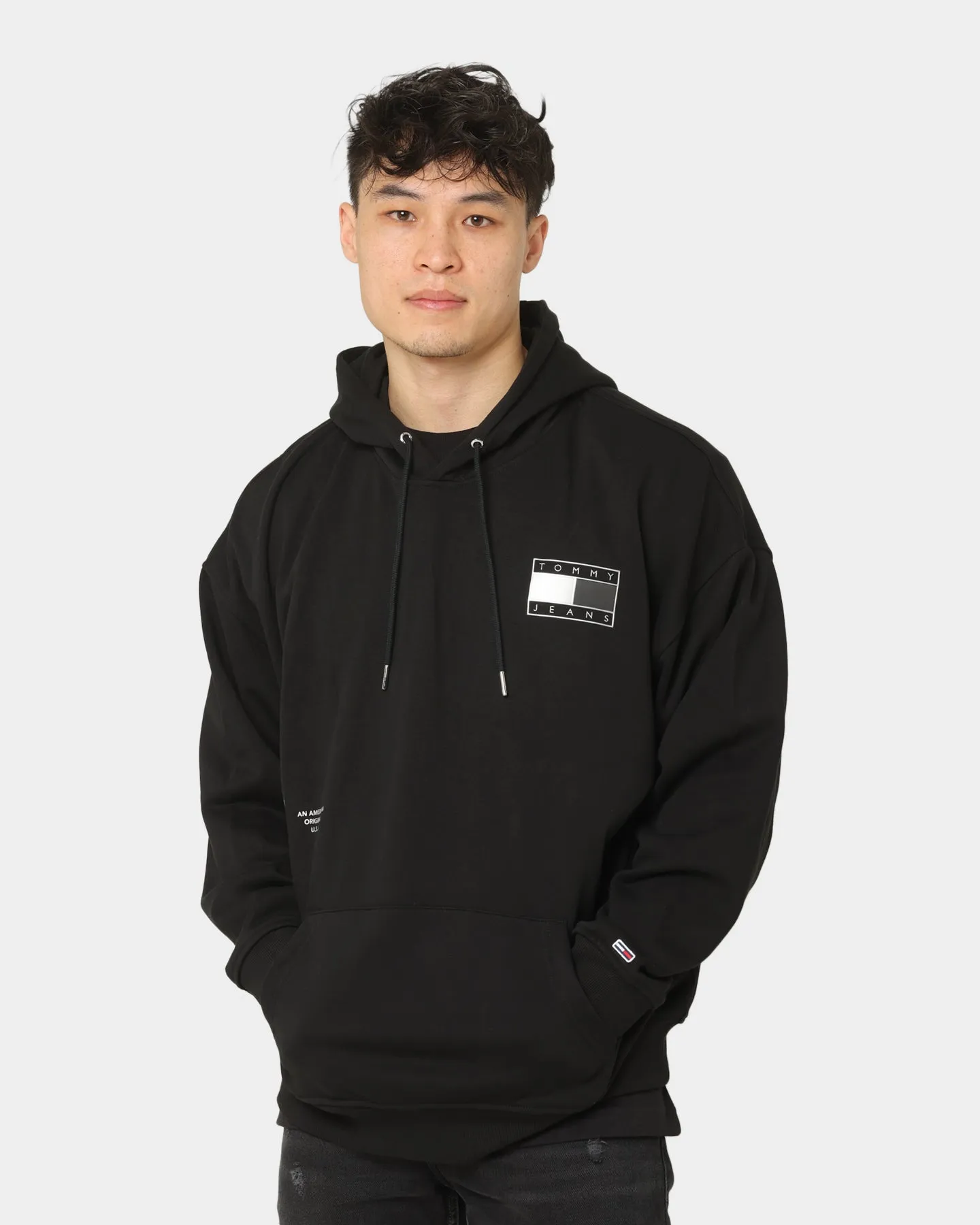 Tommy Jeans Metallic Hoodie Black