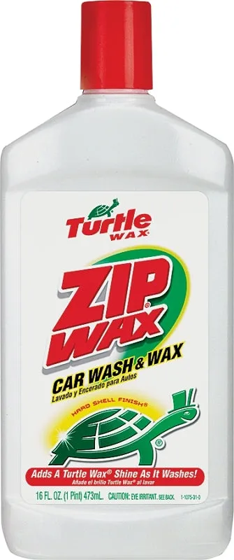 Turtle Wax Quick & Easy T75 Car Wash Concentrate, 16 fl-oz Bottle, Liquid, Lemon :EA: QUANTITY: 1