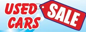 Used Car Sale Vinyl Banner Sign