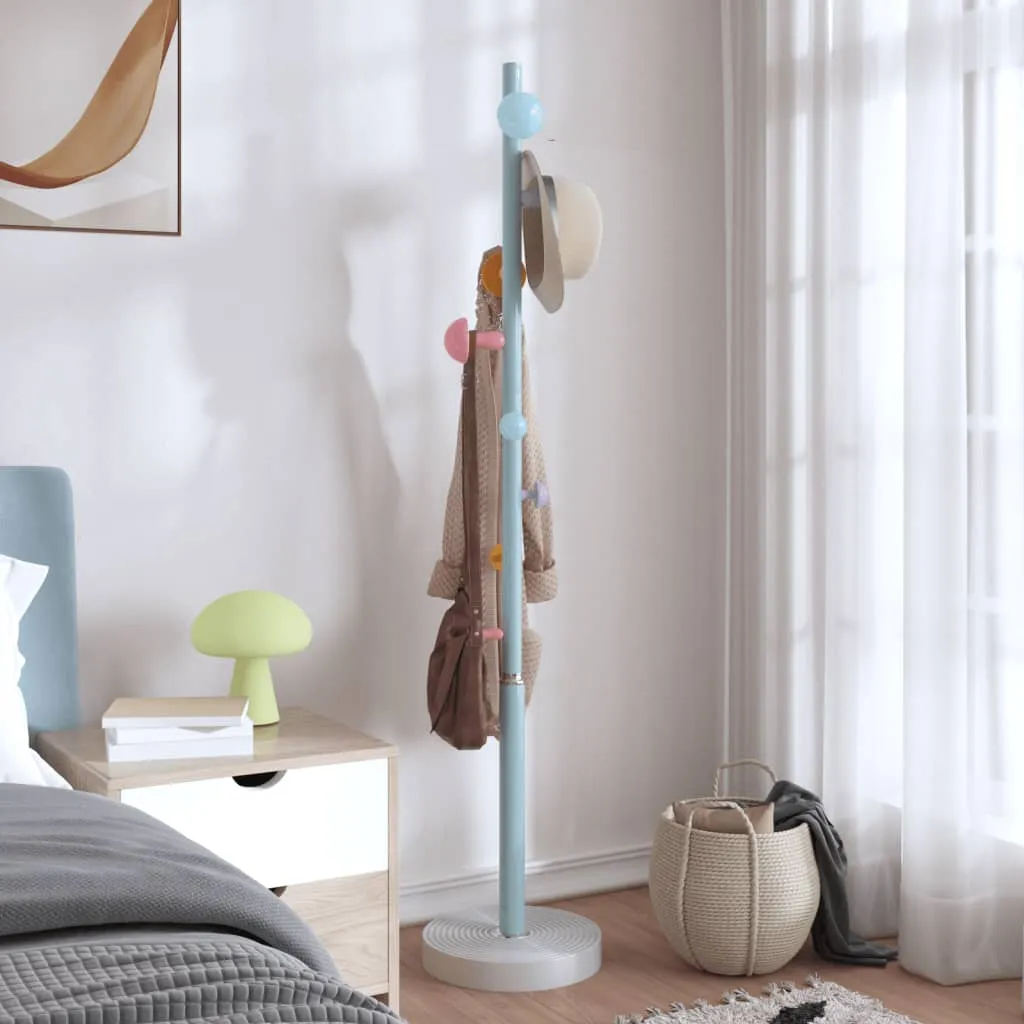 vidaXL Coat Stand Blue 172 cm Powder-coated Iron