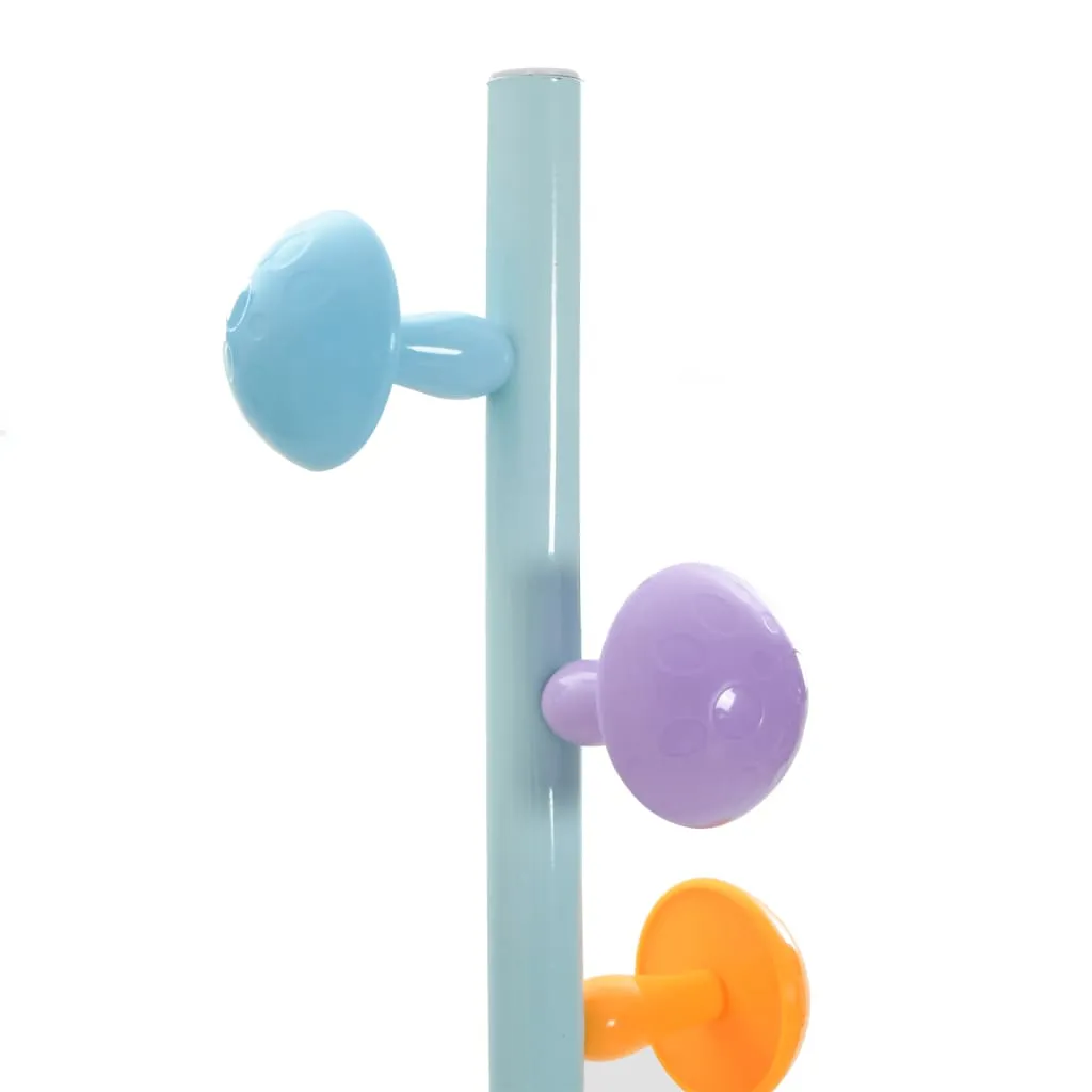 vidaXL Coat Stand Blue 172 cm Powder-coated Iron