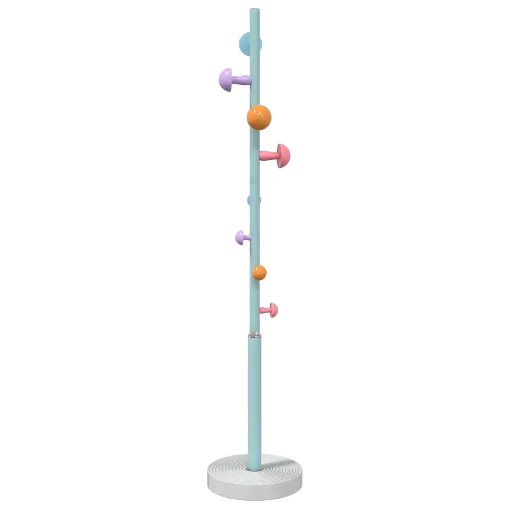 vidaXL Coat Stand Blue 172 cm Powder-coated Iron