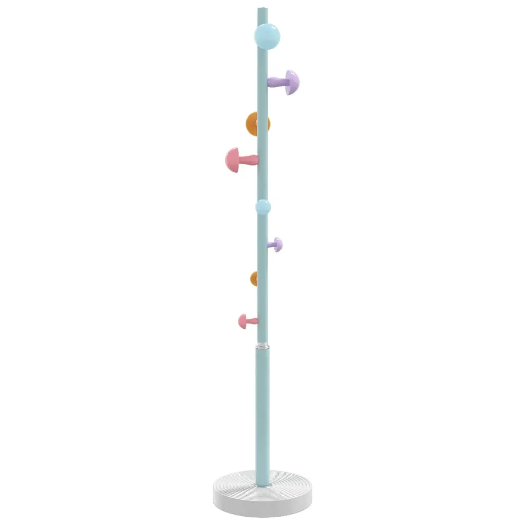 vidaXL Coat Stand Blue 172 cm Powder-coated Iron