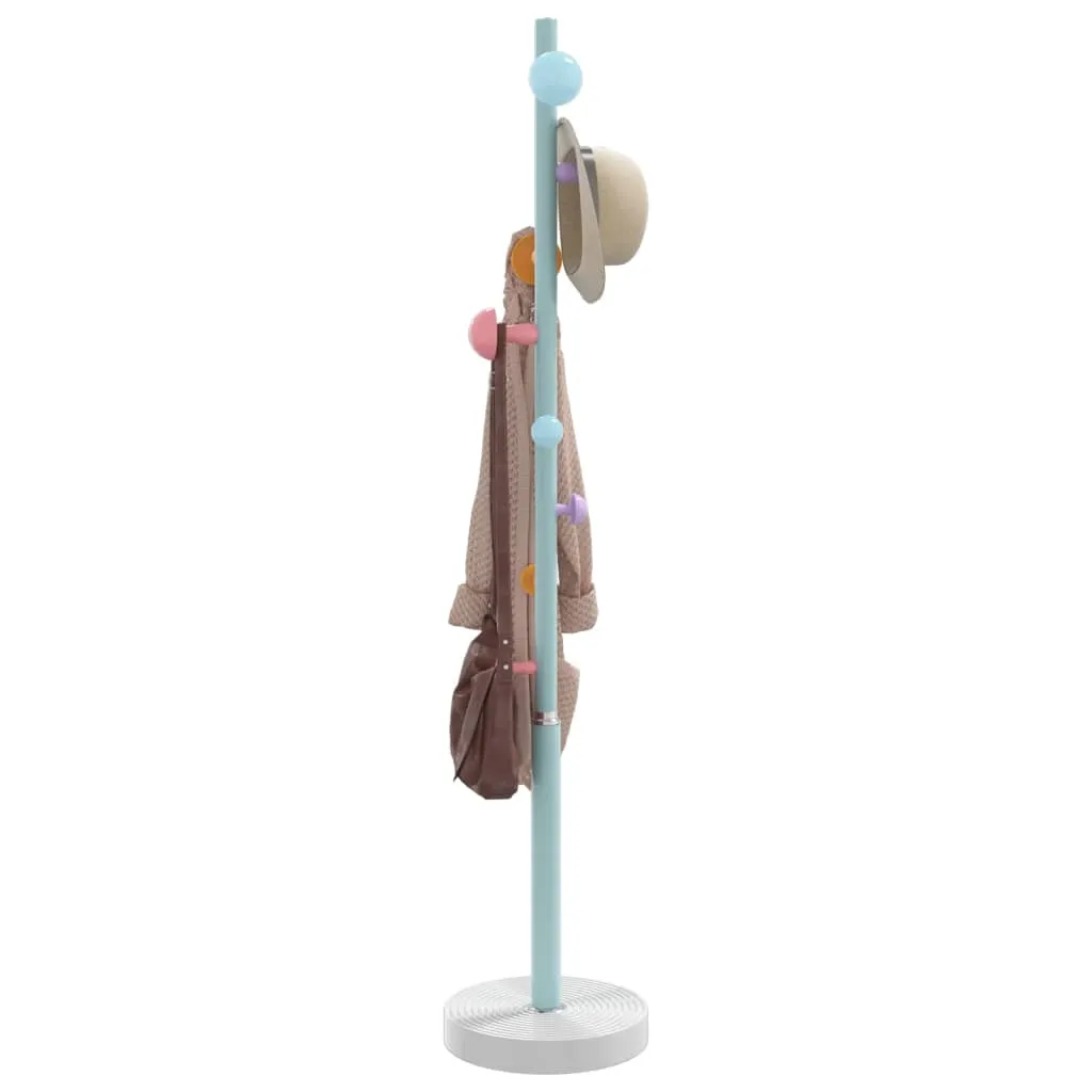 vidaXL Coat Stand Blue 172 cm Powder-coated Iron