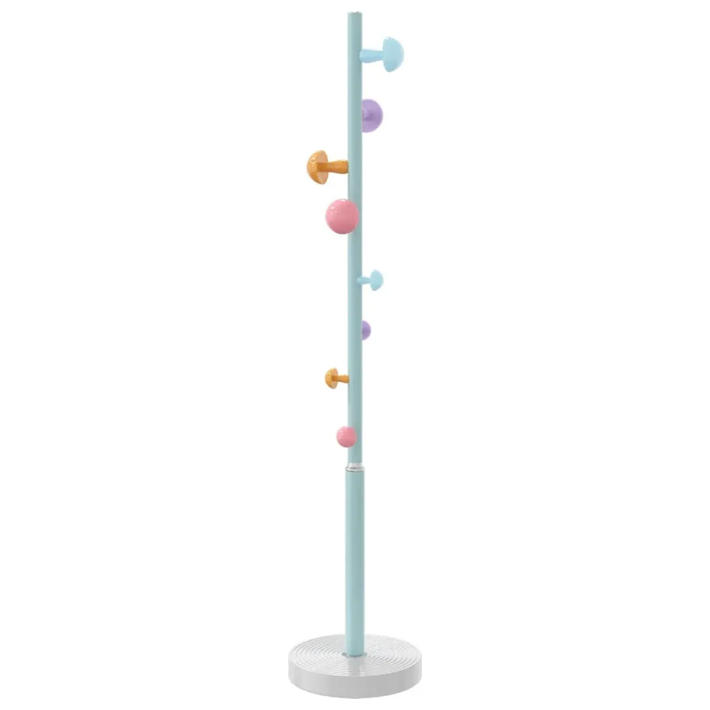 vidaXL Coat Stand Blue 172 cm Powder-coated Iron