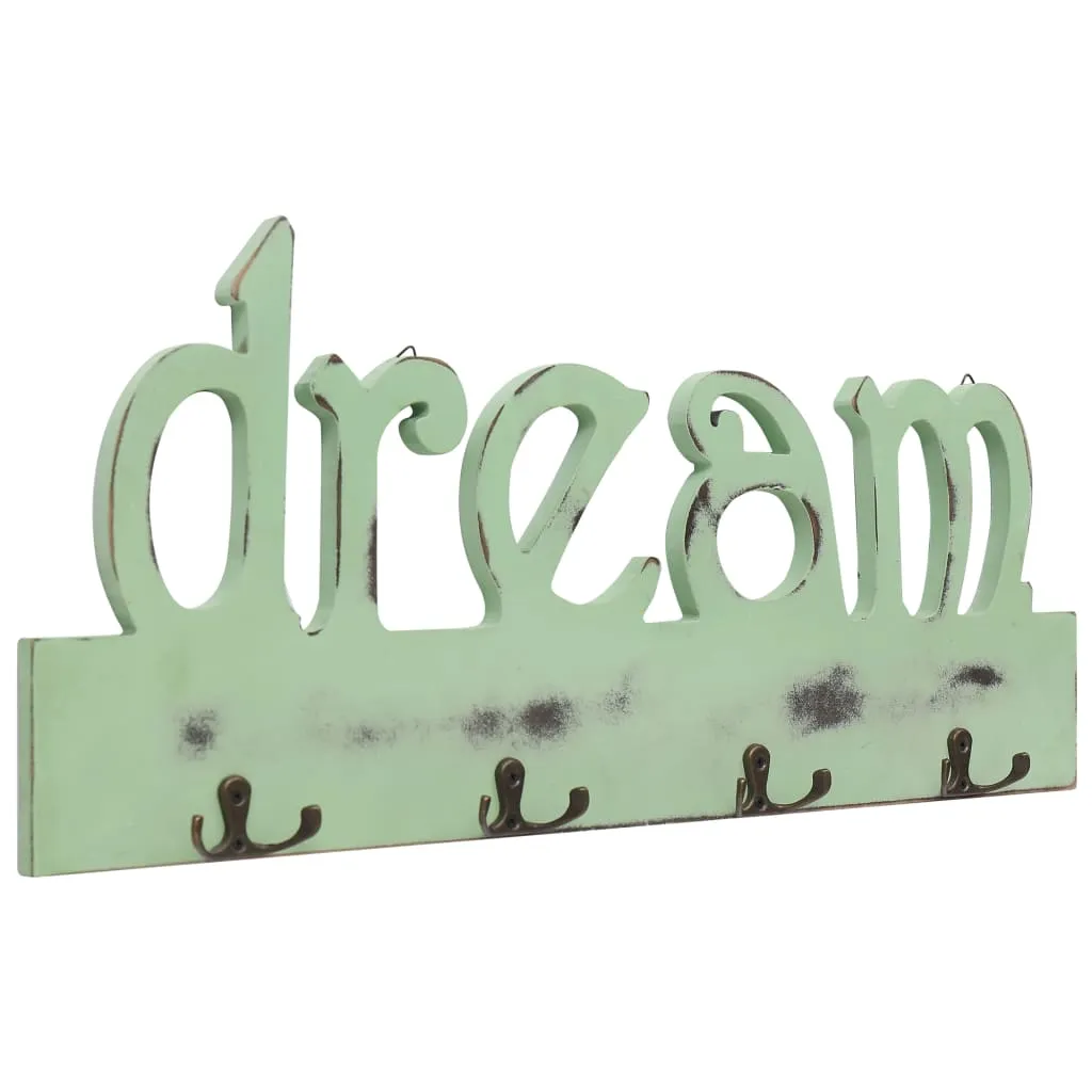 vidaXL Wall Mounted Coat Rack DREAM 50x23 cm