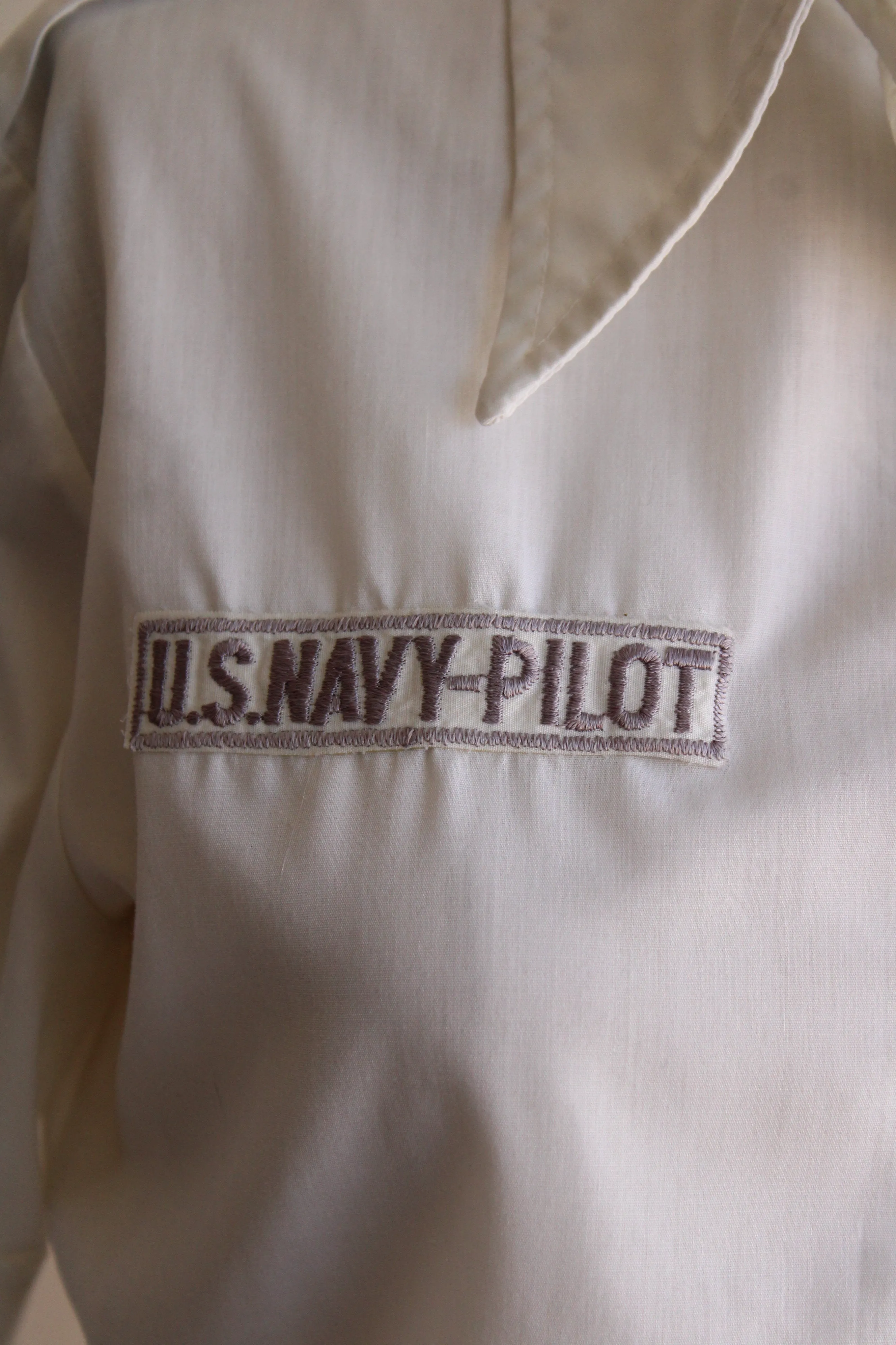 Vintage 1970s Navy Pilot Shirt