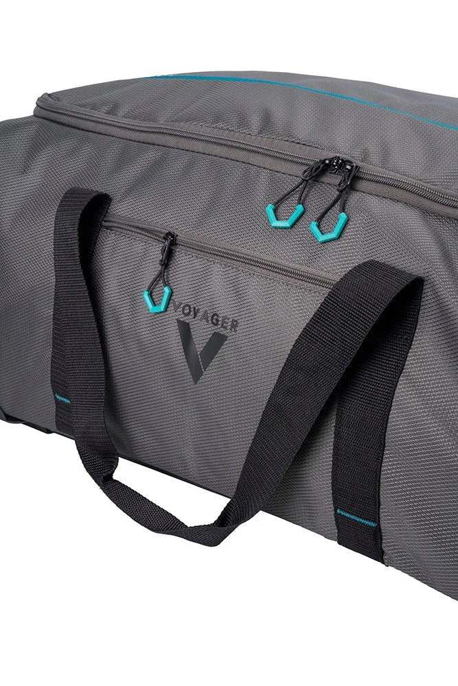 Voyager Trek Large 2-Wheel Trolley Duffel | Granite