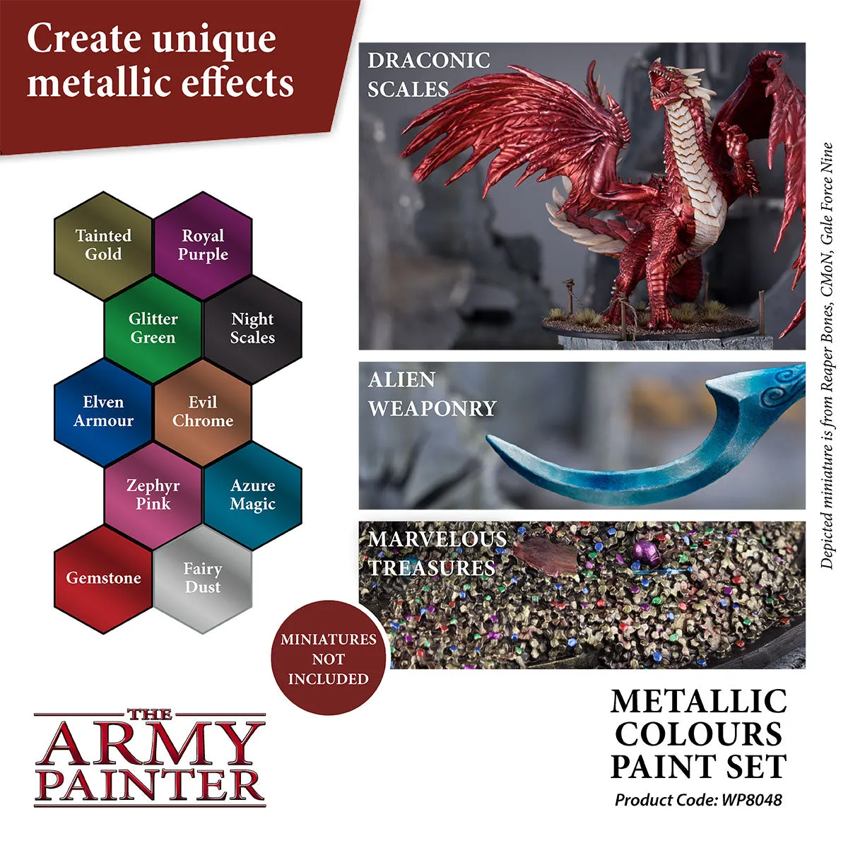 Warpaints: Metallic Colours Paint Set