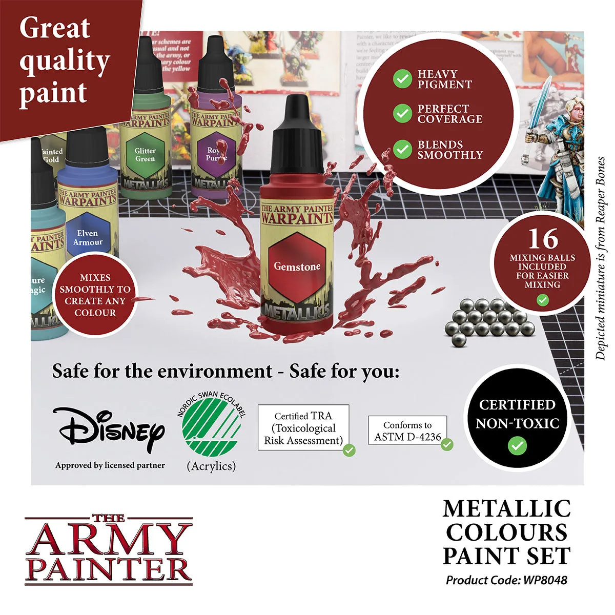 Warpaints: Metallic Colours Paint Set