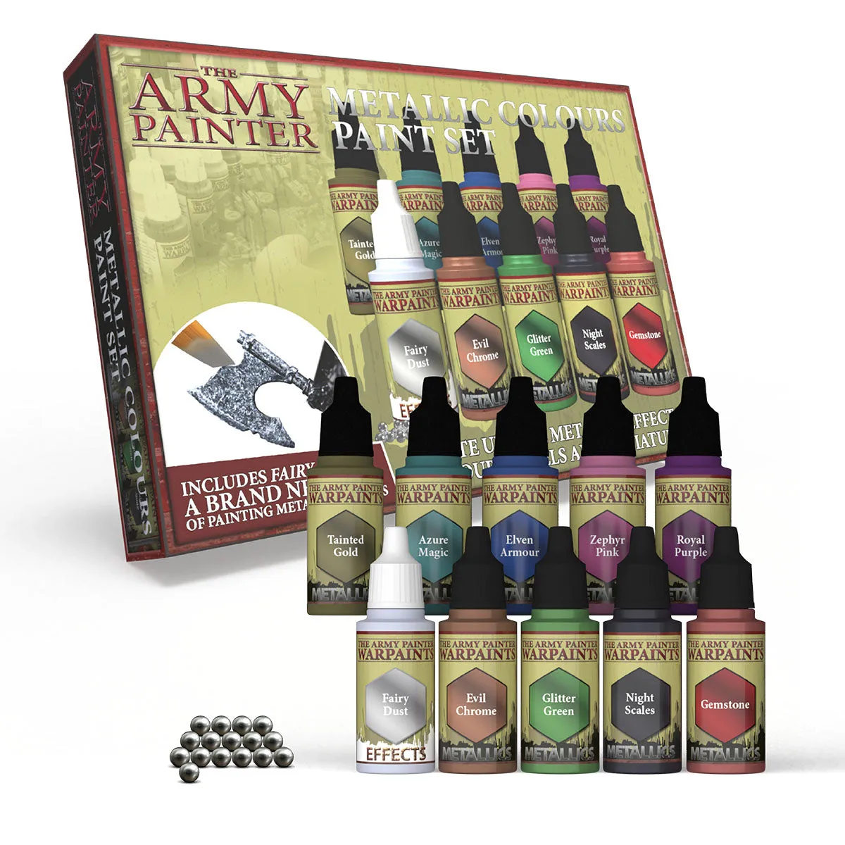 Warpaints: Metallic Colours Paint Set