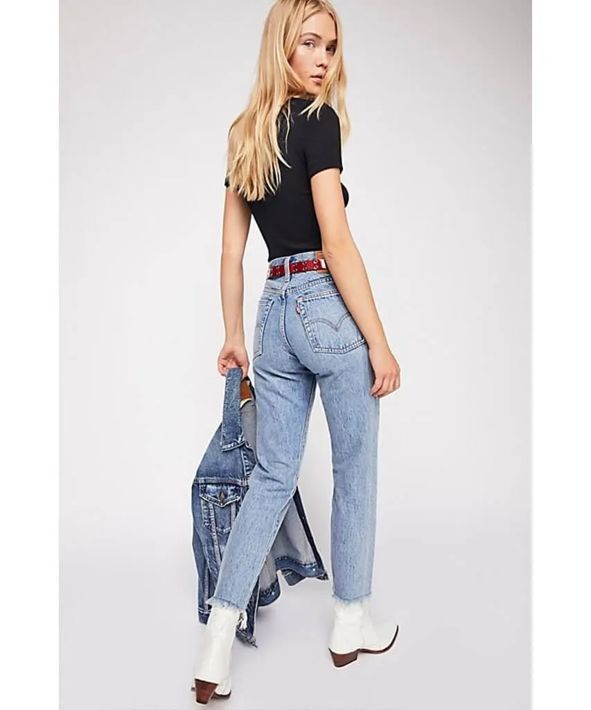 Wedgie High Waisted Jean Shut Up