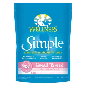 Wellness Dog Simple Limited Ingredient Diet Small Breed Salmon & Potato Formula 2kg