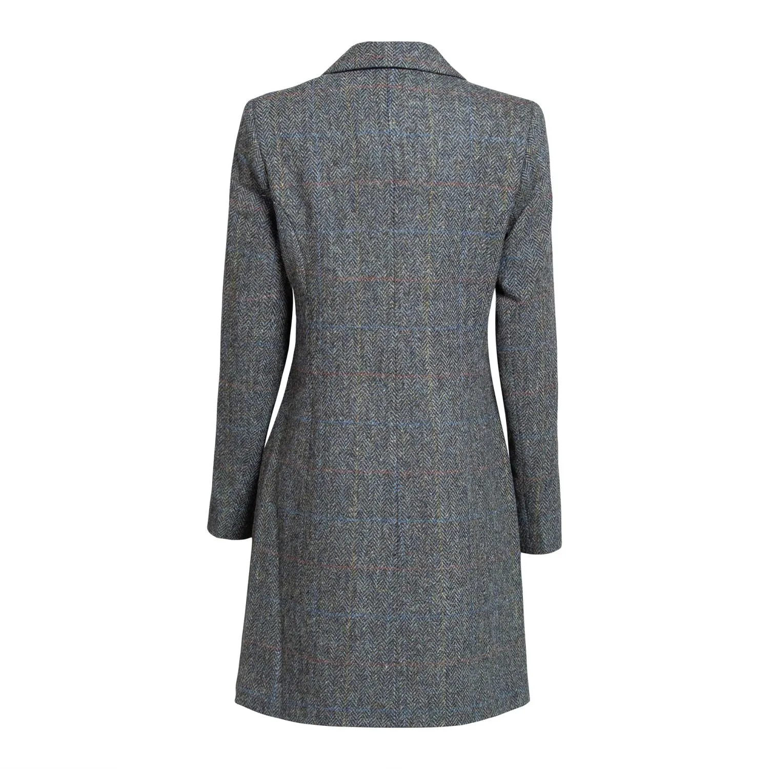 Women's Harris Tweed Jacket - Sophie - Grey Herringbone - CLEARANCE